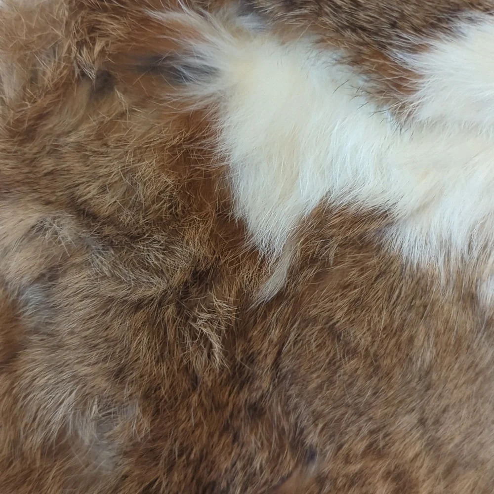 Vintage fox fur bomber cropped Italy jacket coat - Picture 6 of 8